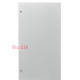 Корпус с монтажной панелью металлический 120*80*40 см, IP54, серии UBox A0260020046