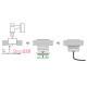 Беспроводная зарядка Qi, антрацит, INS44010 Schneider Electric