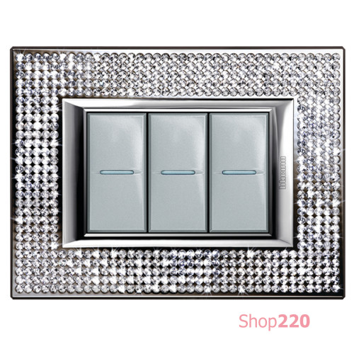 Рамка прямоугольной формы, AXOLUTE SWAROVSKI CRYSTAL, HA4802SWC
