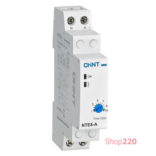 Реле задержки времени на отключение, 1NO, AC230V, NTE8-A 12s-120s Chint 258347