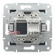 Розетка компьютерная RJ45, антрацит, EPH4300171 Asfora Schneider