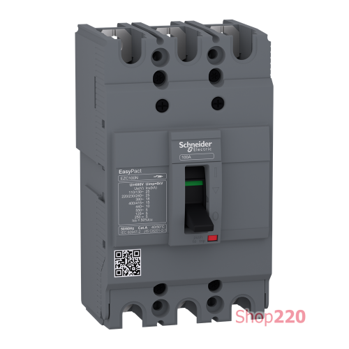 Автоматический выключатель 32А, 3 полюса, EasyPact EZC100N Schneider Electric EZC100N3032