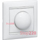 Диммер 400 Вт, белый, 770061 Legrand Valena