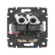 Розетка компьютерная RJ45 двойная, слоновая кость, 774131 Valena Legrand
