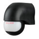 Датчик движения настенный, 180°, IP44, e.sensor.pir.12.black
