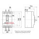Силовой автомат с электронным расцепителем 160 А, 3-фазный, e.industrial.ukm.250Re.160 Enext i0770042