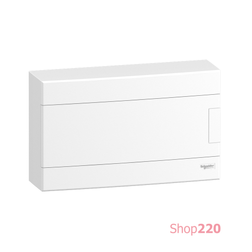 Электрический щит на 18 модулей, навесной, белая дверь, Easy9 EU Schneider Electric EZ9EUD118