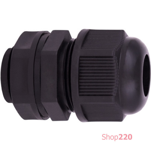 Кабельный ввод M25, черный, IP68, e.mg.stand.25 Enext s067014