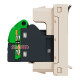 Розетка компьютерная RJ45, 5 UTP, бежевый, 1 модуль, Unica New Schneider NU341044