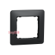 Рамка 1 пост, черный, Sedna Design SDD314801