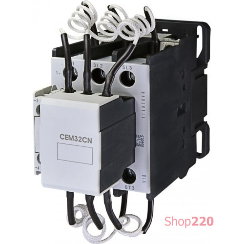 Контактор для конденсаторной батареи CEM 32CN.10 (25/30кВАр-400/440V) ETI 4646130