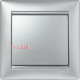 Выключатель, алюминий, Legrand 770101 Valena