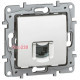 Розетка телефонная RJ11, белый, 672240 Legrand Etika