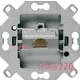 Механизм розетки компьютерной RJ 45 UTP cat 5e, антрацит, Fiorena