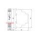 Реле времени многофункциональное NTE9-M2 AC/DC 12-240V A0010240006