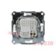 USB розетка тип А+С, 21 Вт, сталь, EPH2700562 Schneider Electric Asfora