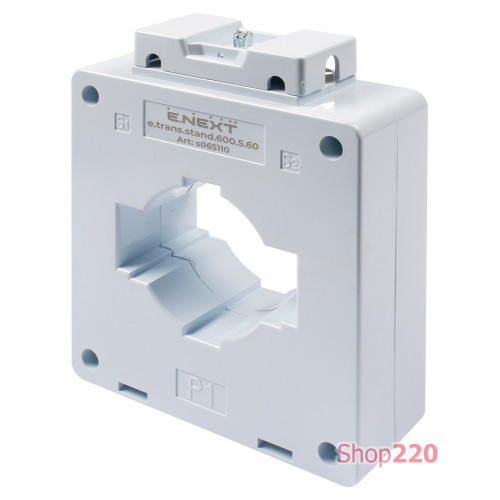 Трансформатор тока 600/5 А, класс 0.5, габарит 60, e.trans.stand.600.5.60 ENEXT s065110