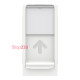 Центральная плата RJ45 Keystone / Systimax, белый, 1 модуль, Unica New Schneider NU946018