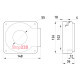Измерительная катушка для реле типа klr, 400/3, e.trans.cur.kct.55s Enext i0640002
