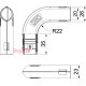 Колено для трубы М20, Quick pipe, Obo Bettermann 2154054
