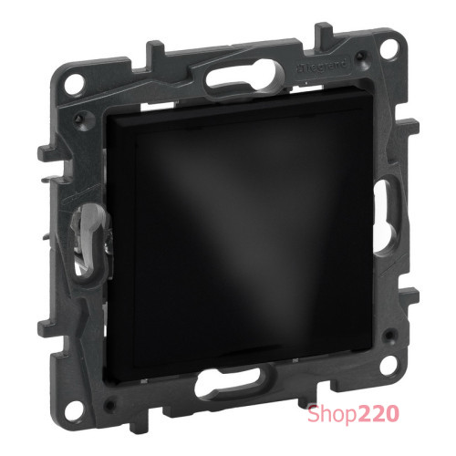 Вывод кабеля, черный, Niloe Step Legrand 863529B