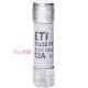 Сверхбыстрый предохранитель CH 10x38 gR 12A 700V (50kA AC) для защиты полупроводников ETI 2625022