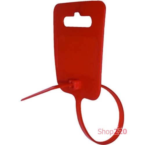 Стяжка кабельная маркировочная, e.dct.stand.5.250.red Enext s057002