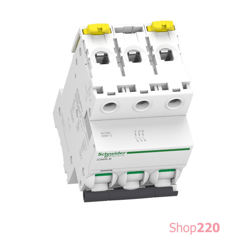 Автоматический выключатель 25А, 3 полюса, кривая B, IC60N Acti9 Schneider Electric A9F78325