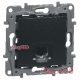 Компьютерная розетка RJ45, антрацит, 672641 Legrand Etika