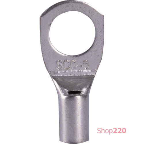 Кабельный наконечник 6 мм кв под пайку, луженая медь, e.end.stand.c.6, D8.2 Enext s19017