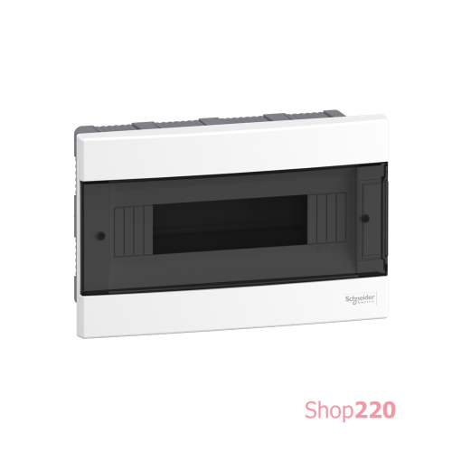 Электрический щит на 12 модулей, врезной, дымчатая дверь, Easy9 EU Schneider Electric EZ9EUA112