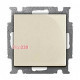 Выключатель 1-клавишный перекрестный, слоновая кость, ABB 2006/7 UC-92-507 Basic 55