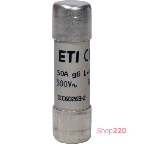 Предохранитель CH14x51 gG 50A 500V ETI 2651035