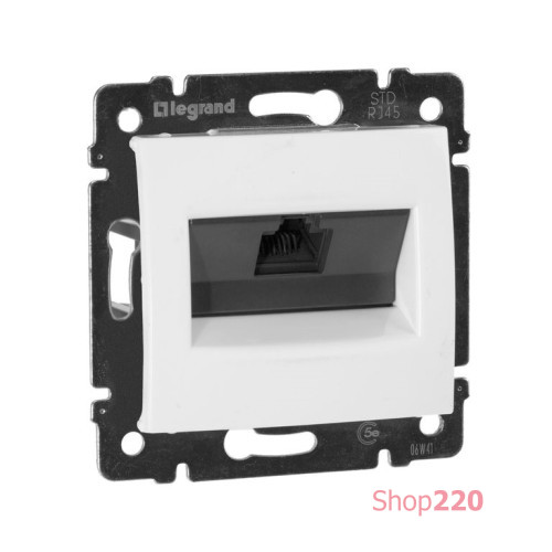 Розетка компьютерная RJ45, белый, 774230 Legrand Valena