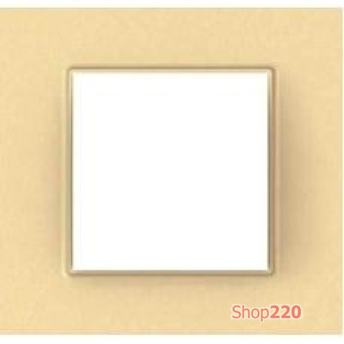 Рамка 1 место, бронзово-жемчужный, Unica Quadro MGU4.702.36 Schneider