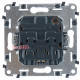Розетка с заземлением, безвинтовые зажимы, Valena 753021 Legrand