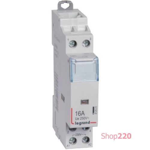 Контактор силовой 25A, 2НО, 230В, 412523 Legrand CX3
