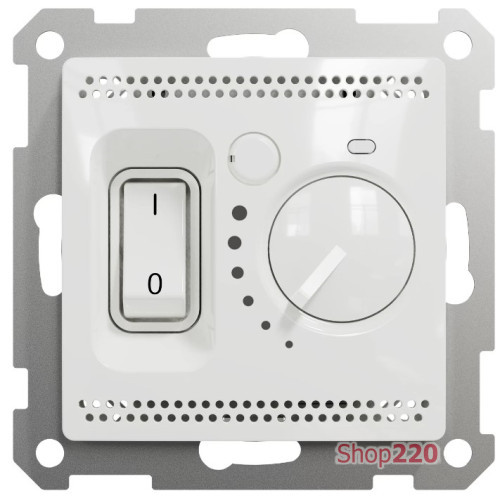 Термостат для теплого пола, белый, Sedna Design SDD111507