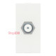 Розетка Coaxial F-type, белый, 1 модуль, Unica New Schneider NU346818