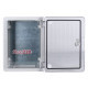 Корпус из ABS-пластика с прозрачной дверцей 280х210х130мм IP65, e.plbox.pro.p.28.21.13.tr ENEXT p084201
