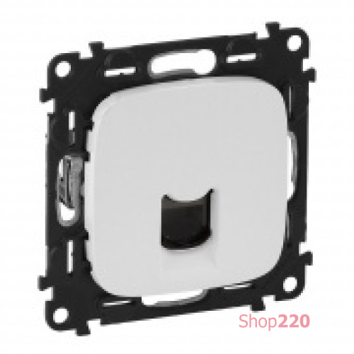 Розетка компьютерная RJ45, белый, Valena ALLURE 753740 Legrand
