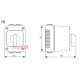 Переключатель "1-0-2" 16А в корпусе IP65, CS 16 53 PN ETI 4773196