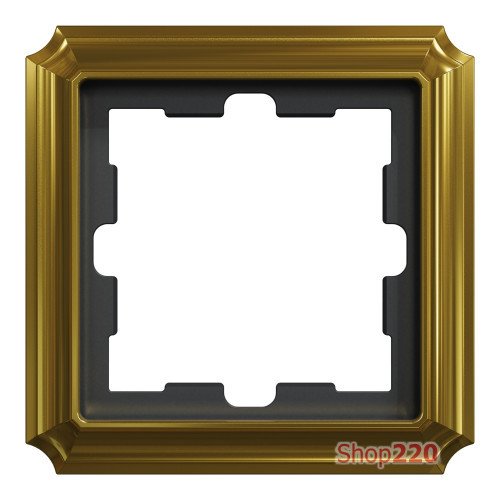 Рамка 1 пост, золото 24 карата, D-Antique Merten