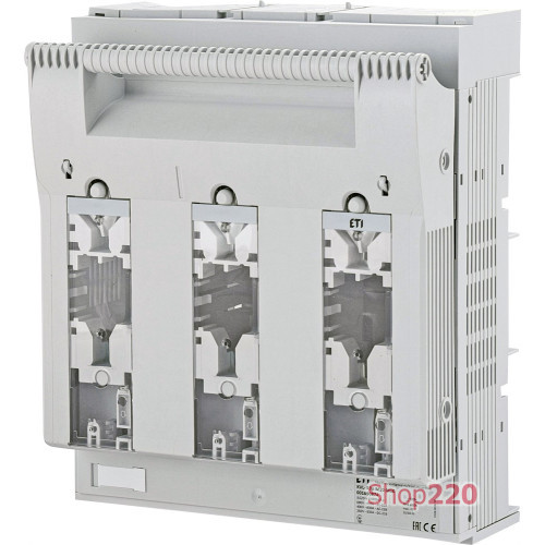 Разъединитель для предохранителей KVL 3 3P 630A (Клемма M10-M10) ETI 1690874