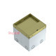 Лючок в пол для розеток, латунь, UDHome2 NEW Obo Bettermann 7368346