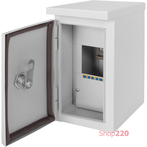Щит металлический IP54 навесной на 4 модуля, e.mbox.stand.n.04.z ENEXT s0100127 (эконом)