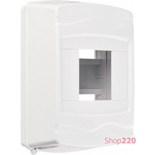Корпус модульный пластиковый, 4 модуля, навесной, без дверцы, серии UBox A0270010003