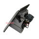 Лючок 220В + USB A+C, алюминий, IP44, ElectroHouse EH-F012
