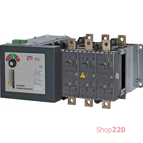 Переключатель нагрузки "1-0-2" с мотор-приводом, 630A 3P , LA MO CO 3P 4 230V AC ETI 4667323