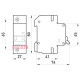 Автомат 100 А, 1-фазный, тип K, e.mcb.pro.60.1.K 100 new Enext p0430003